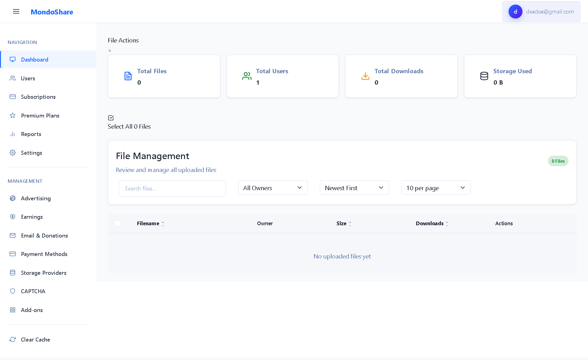Mondoshare Professional File Sharing Platform - Image 2
